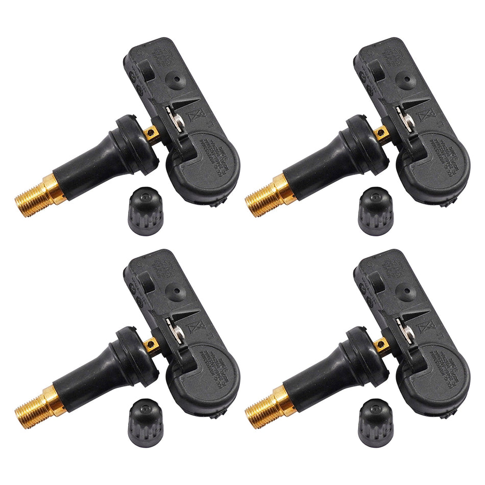 4x TPMS Reifendrucksensor für Buick, Cadillac, Chevy Suburban, GMC 13586335