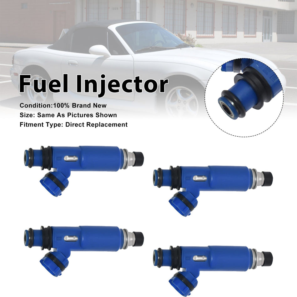 4 Stück Einspritzdüsen für Mazda MX-5 II 1998-2005 195500-3030 1955003030