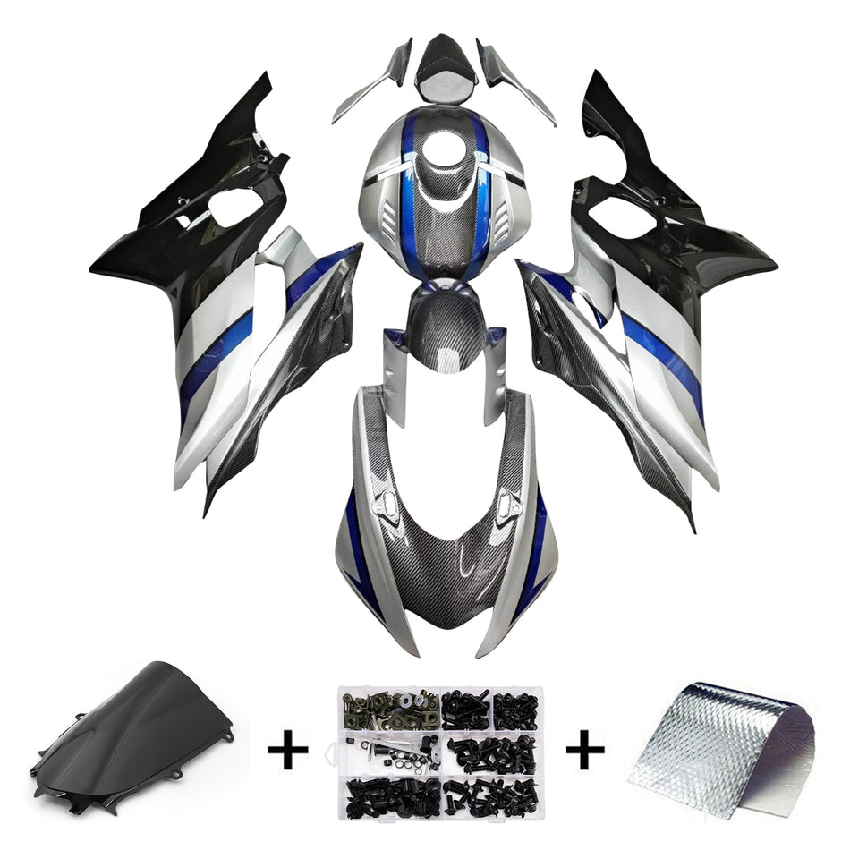 Injection Verkleidung Kit Karosserie Kunststoff ABS fit Für Yamaha YZF-R6 2017-2023
