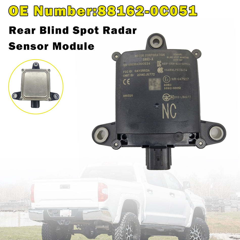 2018-2021 Für Toyota Tundra Totwinkel-Radarsensormodul hinten 88162-0C051