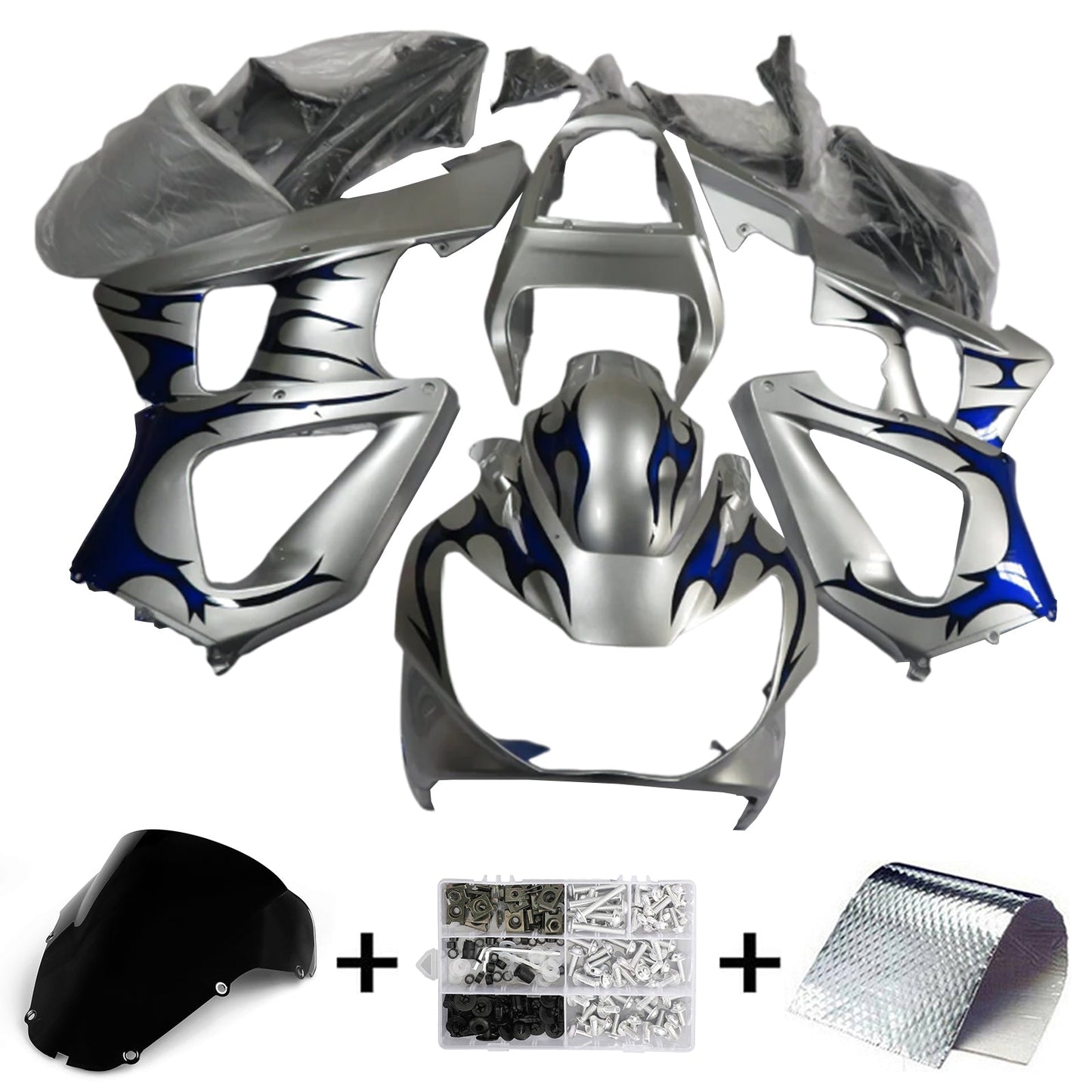 2000-2001 Honda CBR929RR Einspritzverkleidungssatz Karosserie Kunststoff ABS