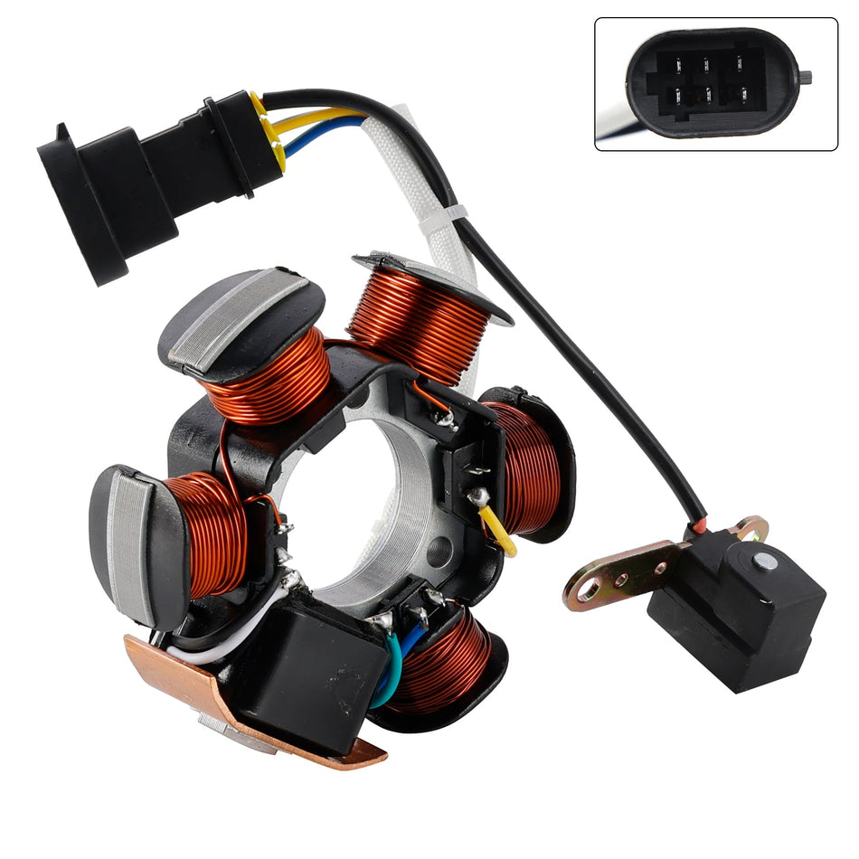6-poliger Statormagnet 639865 für Piaggio Zip SP TPH Typhoon NRG Power MC3 50cc 2T