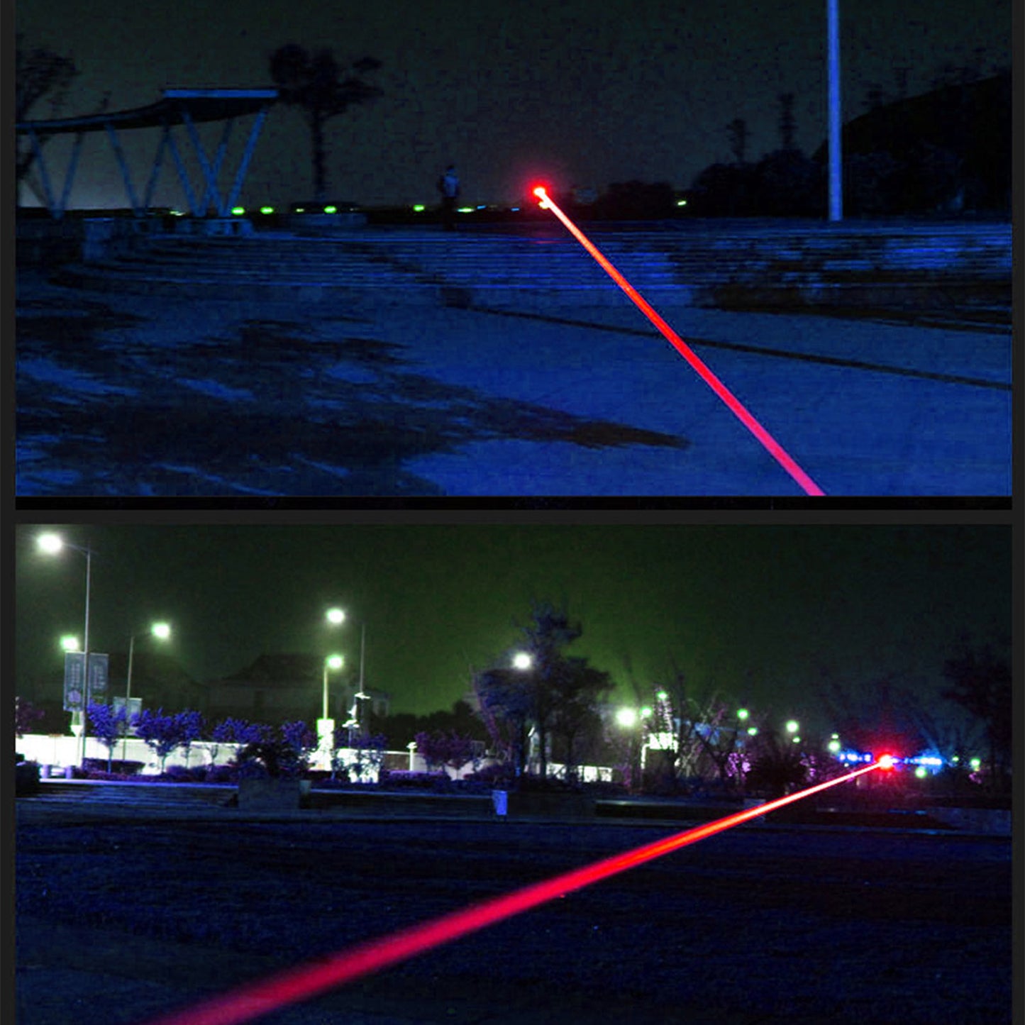 Wiederaufladbarer Laserpointer Beam Light Rot Leistungsstarke 650nm Lazer