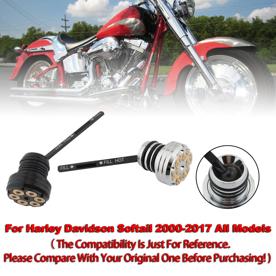 ?lmessstab Tankdeckel Stecker Für Softail 2000-2017 Alle Modelle