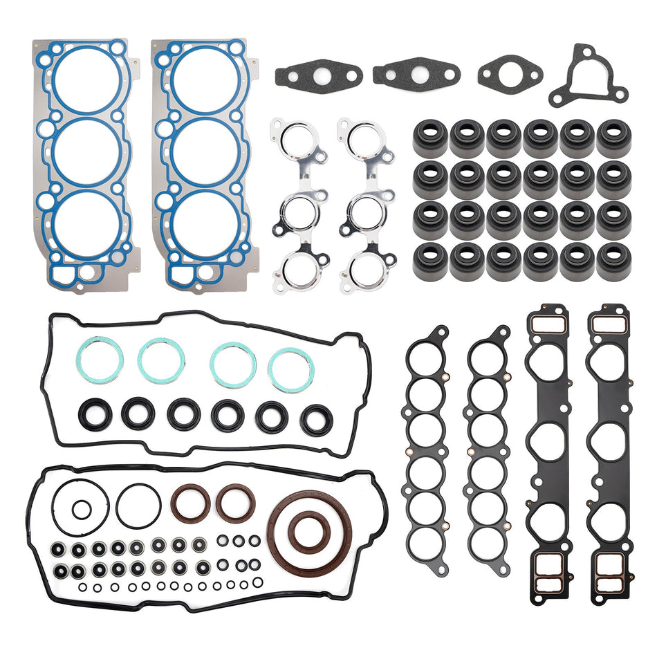 1996–2004 Toyota Land Cruiser Prado 5VZ-FE Motorüberholungs-Dichtungssatz 04111-62130