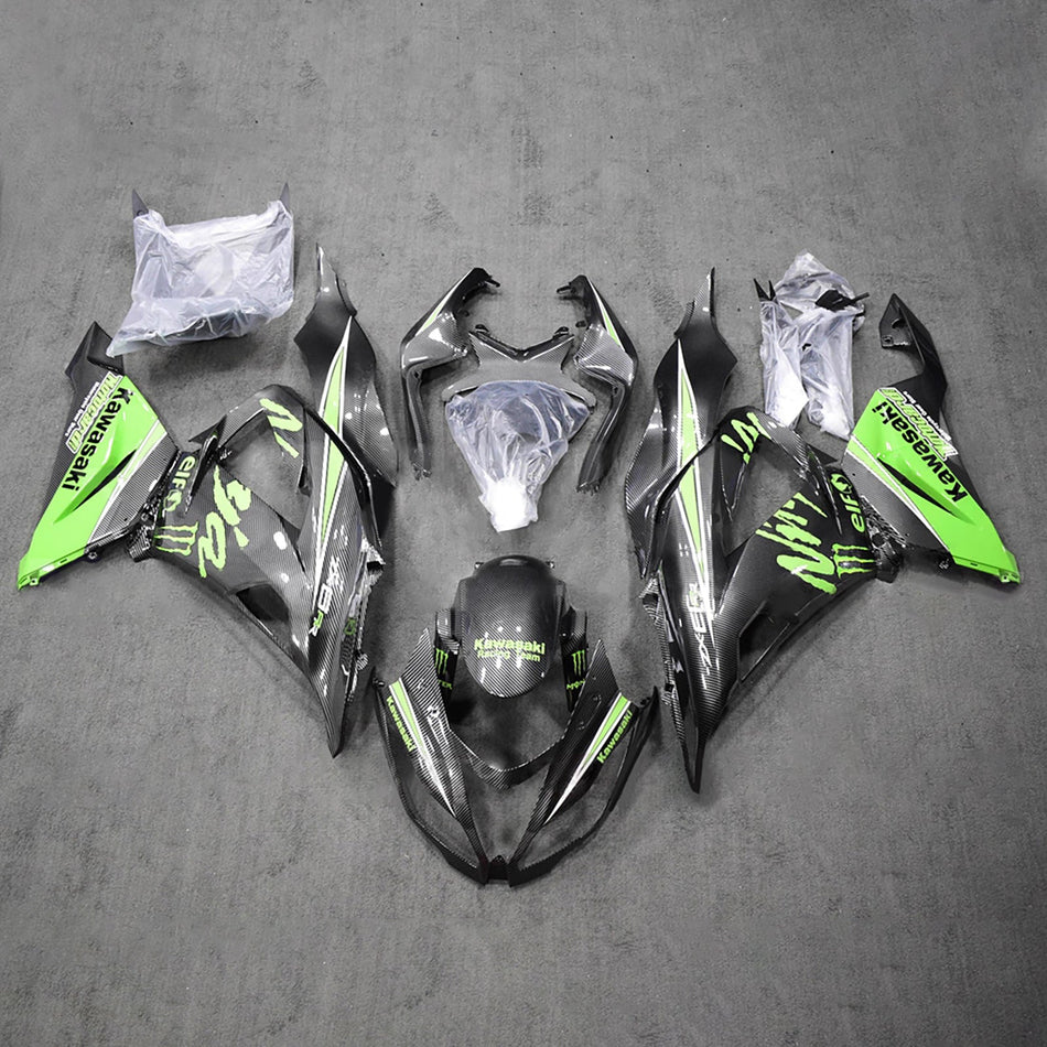 Verkleidungssatz aus ABS-Kunststoff, passend für Kawasaki ZX6R 636 (2013–2018)