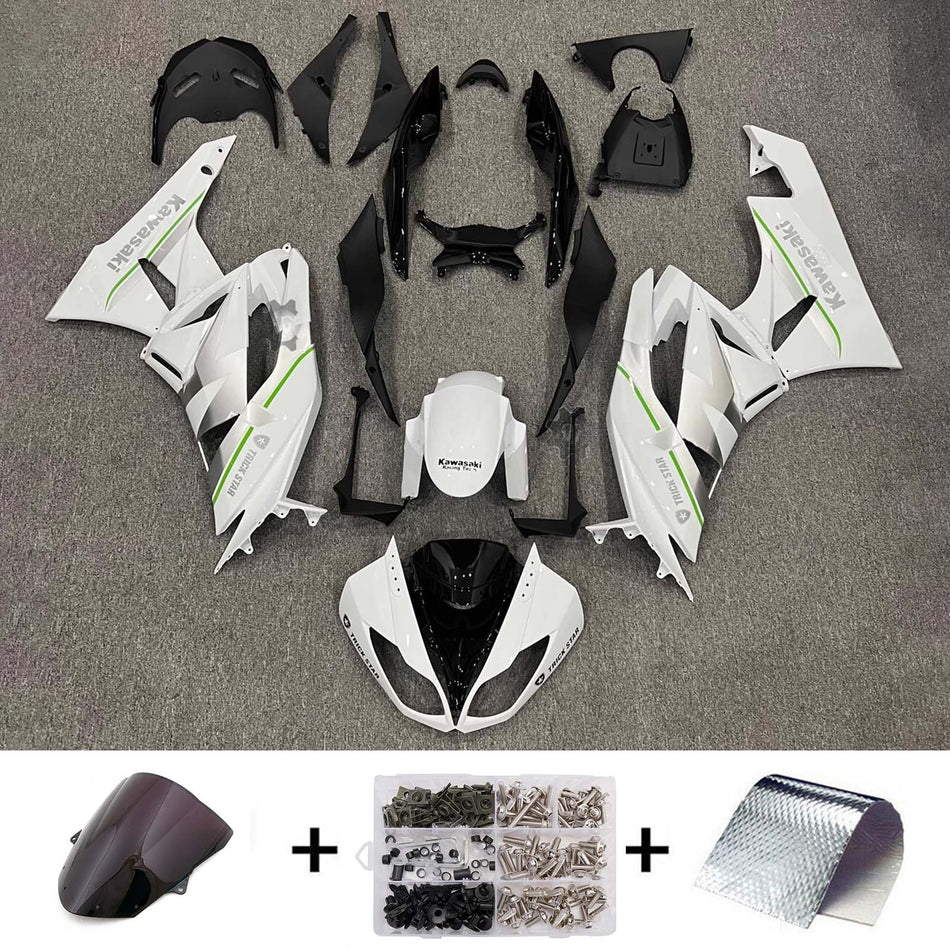 Verkleidungssatz aus ABS-Kunststoff, passend für Kawasaki ZX6R 636 2009-2012