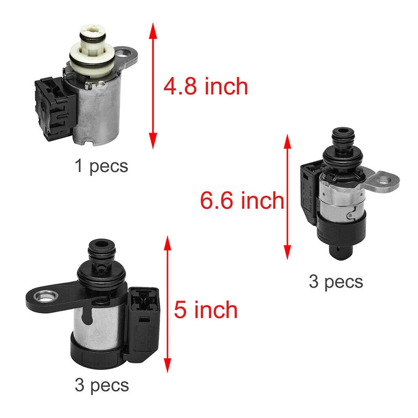 2004-2011 Nissan Armada, 7-tlg. RE5R05A Getriebe-Magnetschalter 63431A-U