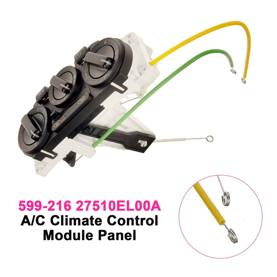 A/C Klimasteuermodul Panel 599-216 für Nissan Versa 1.6L 1.8L 27510EL00A