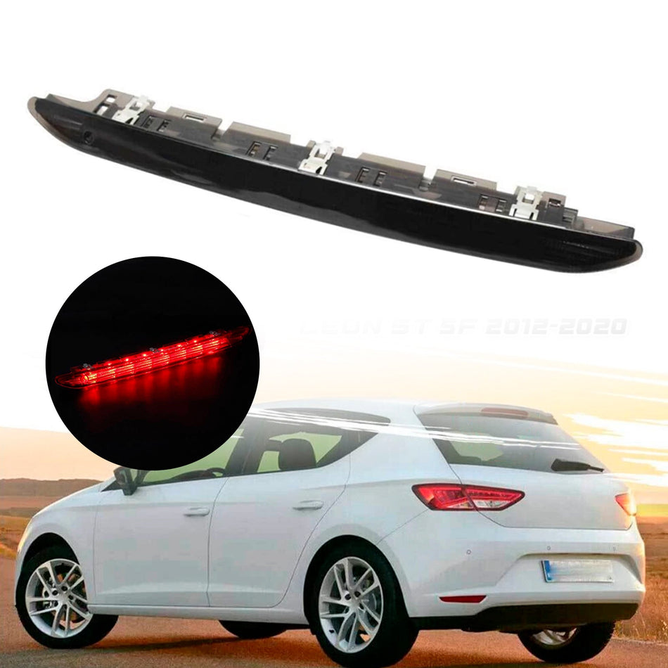 2011–2016 Seat Leon 5F schwarze Linse High Level Bremse LED Licht hinten 3. Stopp