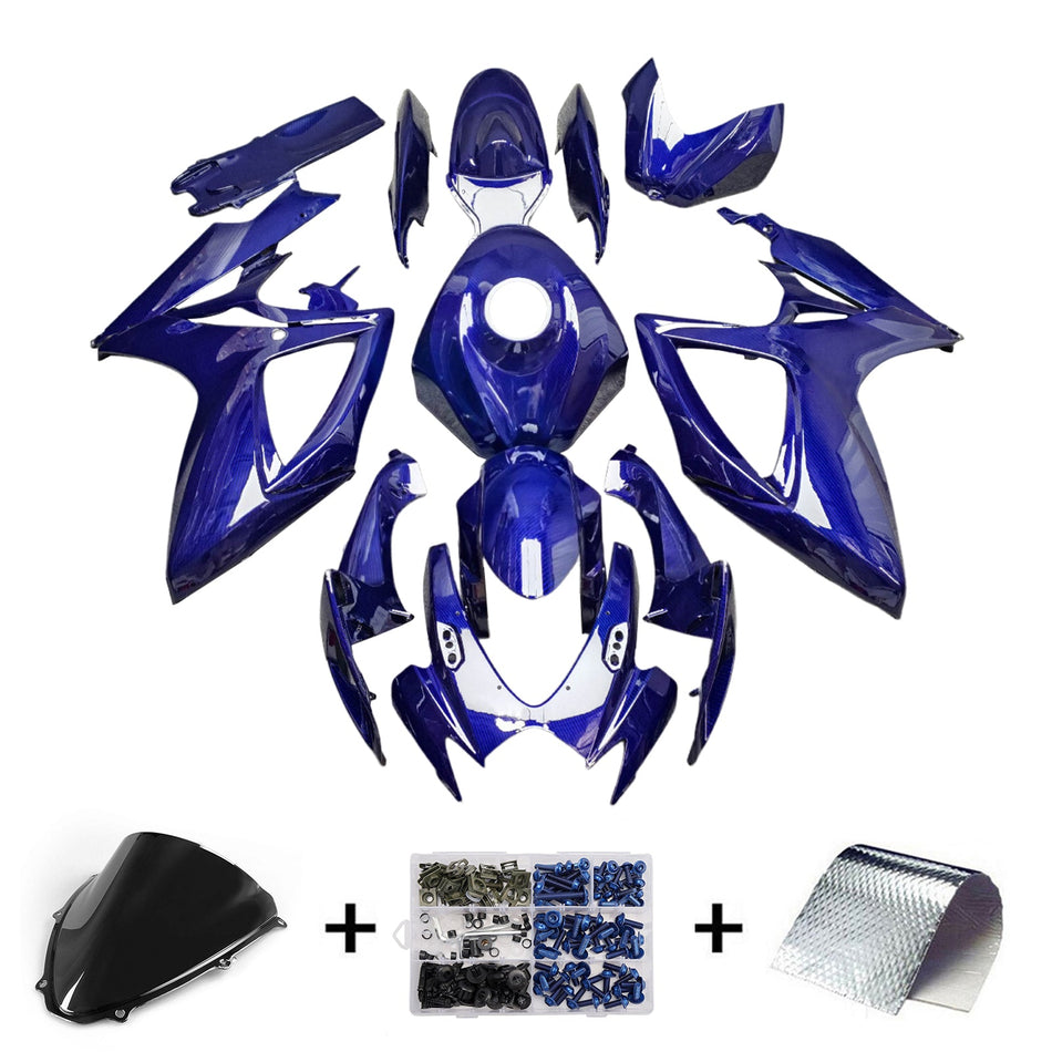 Injection Verkleidung Kit Karosserie Kunststoff ABS Für Suzuki GSXR 600/750 2006-2007 K6
