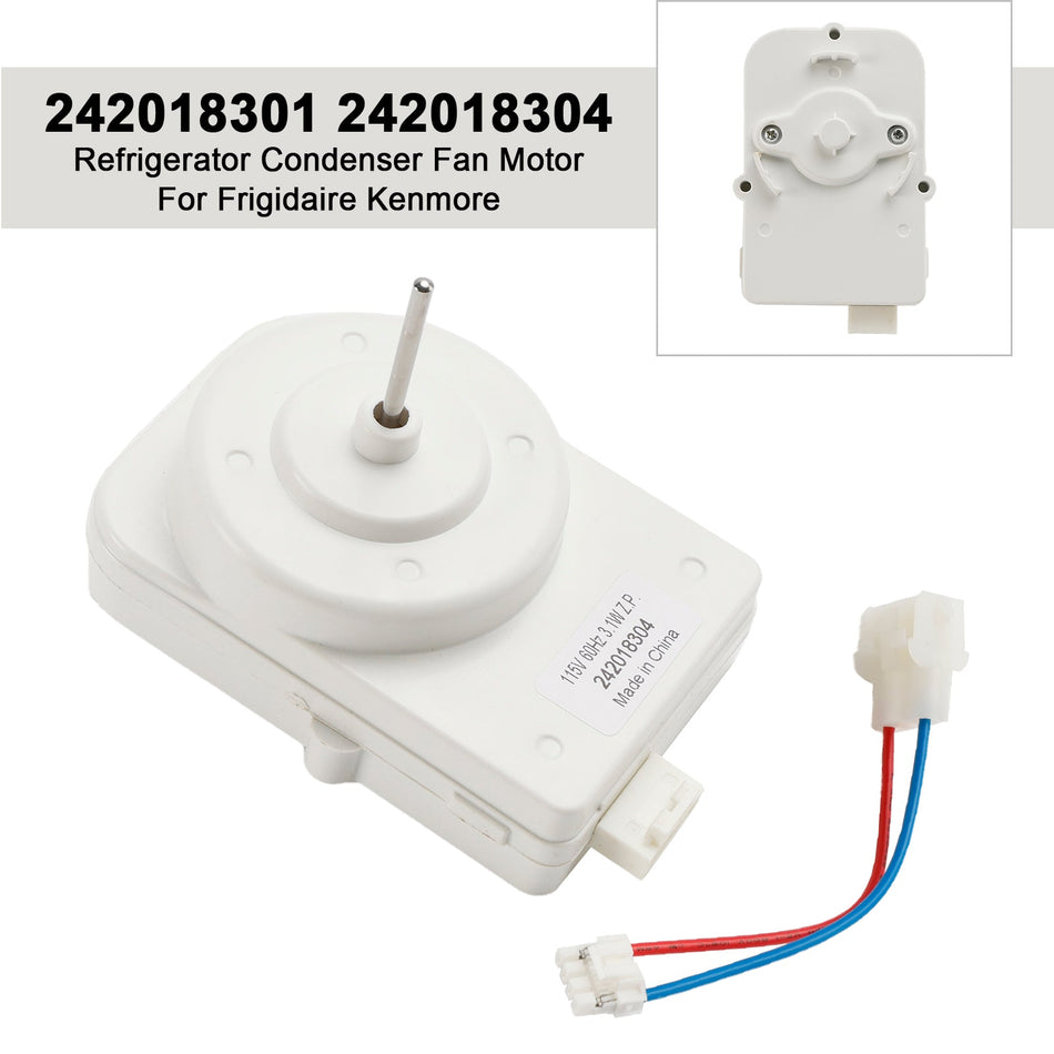 242018301 242018304 Kühlschrank-Kondensatorlüftermotor für Frigidaire Kenmore