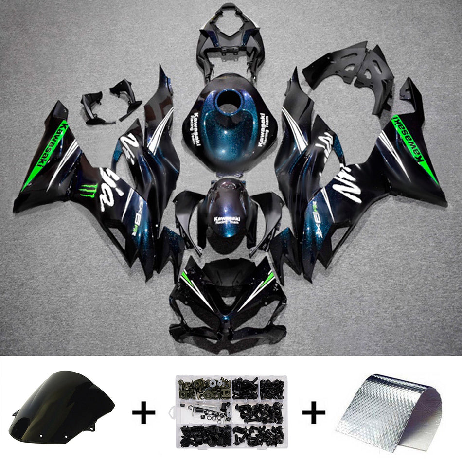 Verkleidungssatz aus ABS-Kunststoff, passend für Kawasaki ZX6R 2019-2023