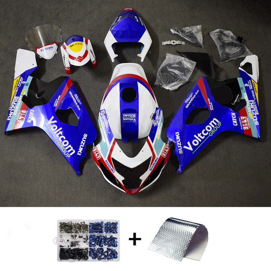 Verkleidungssatz aus ABS-Kunststoff für Suzuki GSXR 600/750 2004-2005 K4