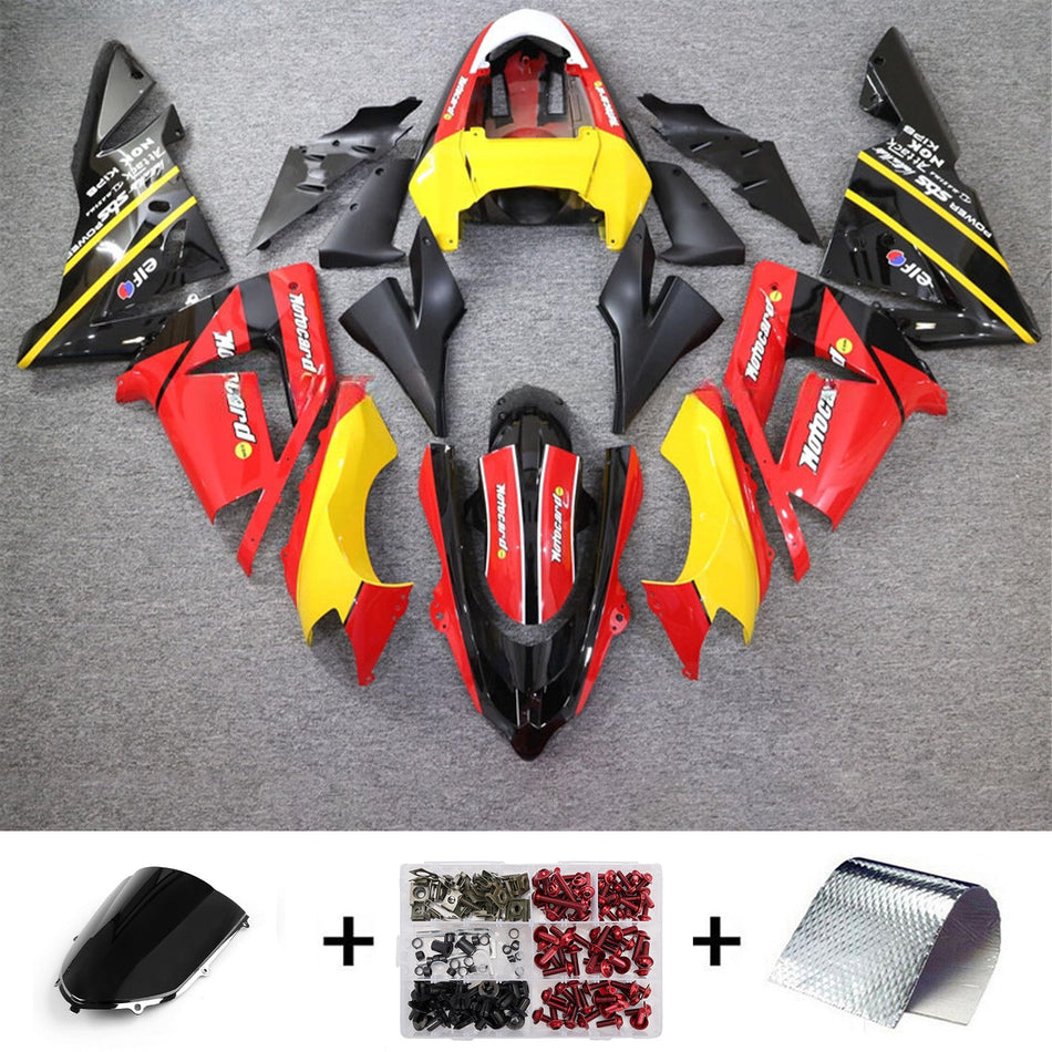 Verkleidungssatz aus ABS-Kunststoff, passend für Kawasaki ZX10R 2004-2005