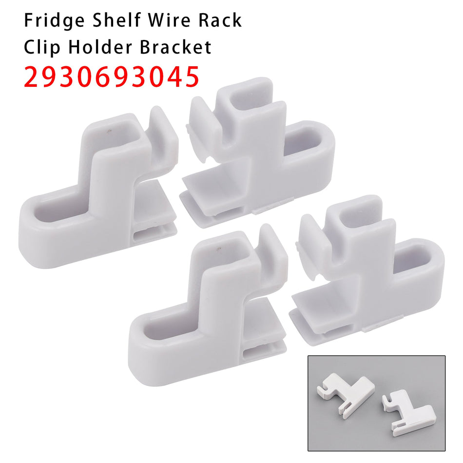 4 Stück Kühlschrank-Regal-Drahtgestell-Clip-Halterung 2930693045 für Dometic Wohnmobile