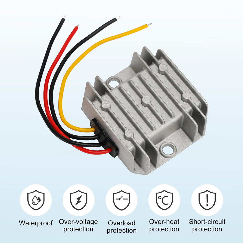 5A Wasserdichter DC/DC-Wandler Netzteilregler 11-90V Step Down auf 5V