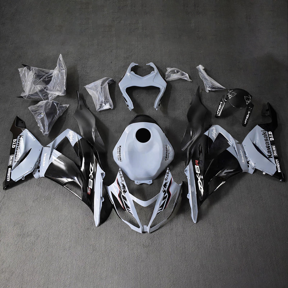 Verkleidungssatz aus ABS-Kunststoff, passend für Kawasaki ZX6R 636 (2013–2018)