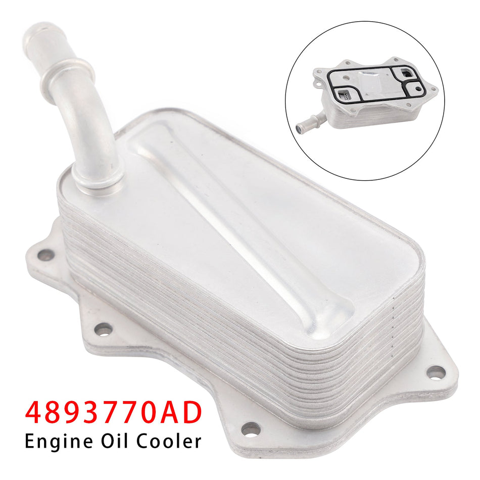 Motorölkühler 4893770AD für Jeep Grand Commander Cherokee 2.0T 2019-2023