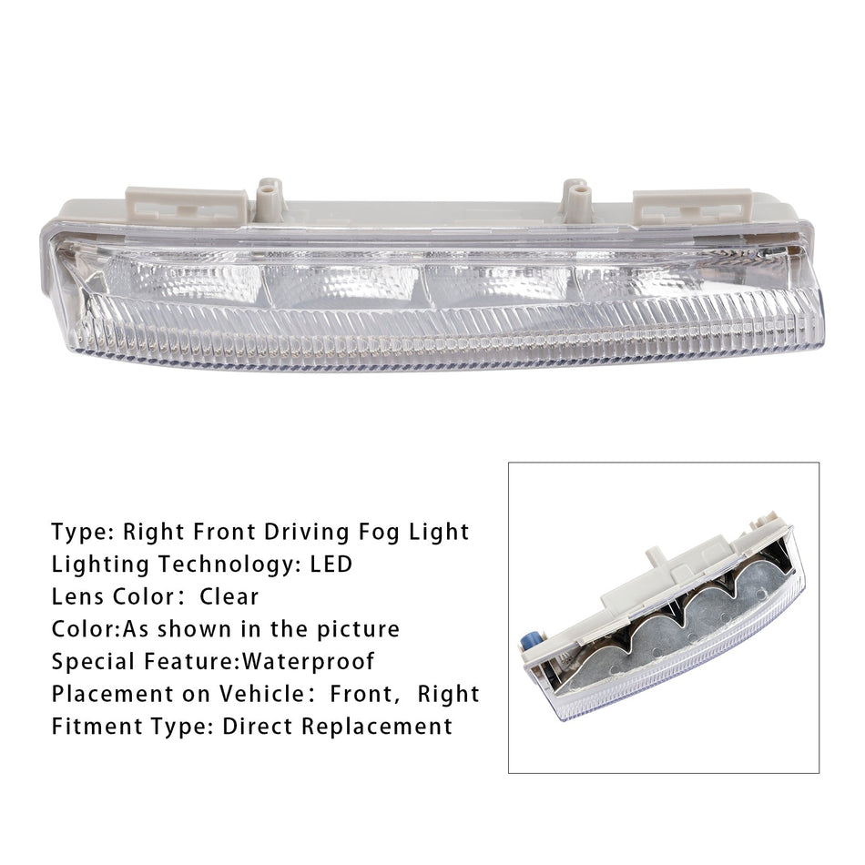 LED Tagfahrlicht Rechts Nebelscheinwerfer Für Mercedes Benz W204 S204 W212 2007-2014