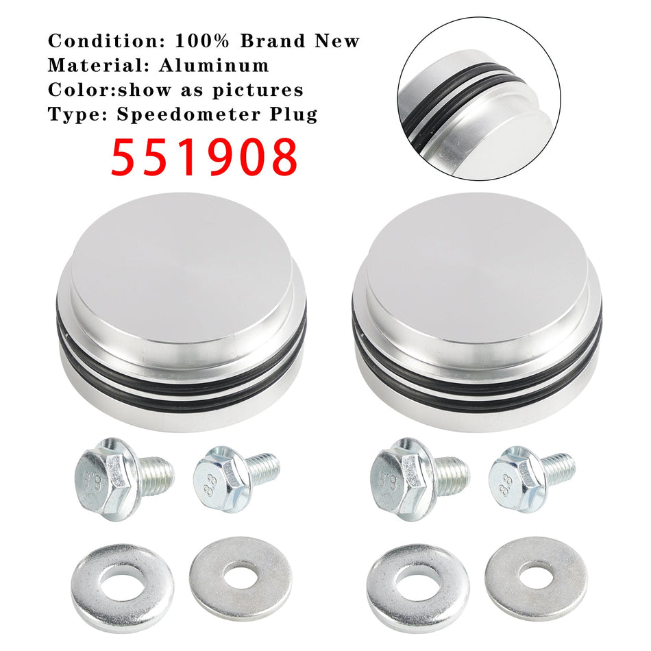 2er-Pack Tachometerstecker 551908 für Chevy-Getriebe SBC 305 327 350 383 5.0L 5.7L V8 TH400