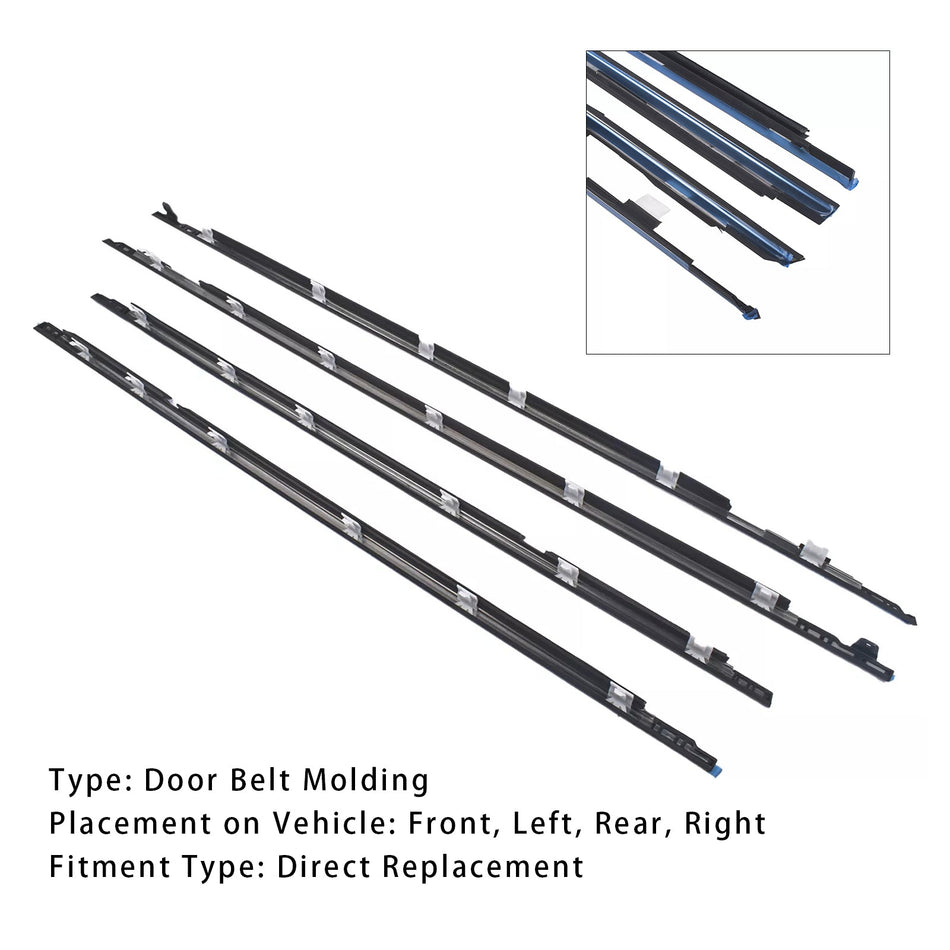 4PCS Tür Gürtel Form Für Toyota Land Cruiser Lexus LX450 FJ80/ FZJ80/ HDJ80