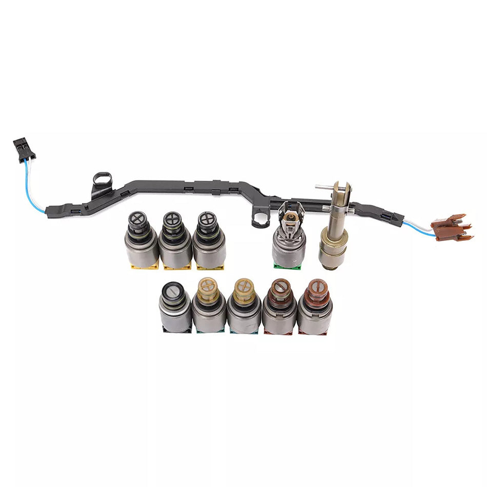 2009–2012 BMW 750Li 4.4 4.8 V8 F02 F04 6HP28 Getriebeventilkörper-Reparatur-Magnetventil-Kit 1068298047