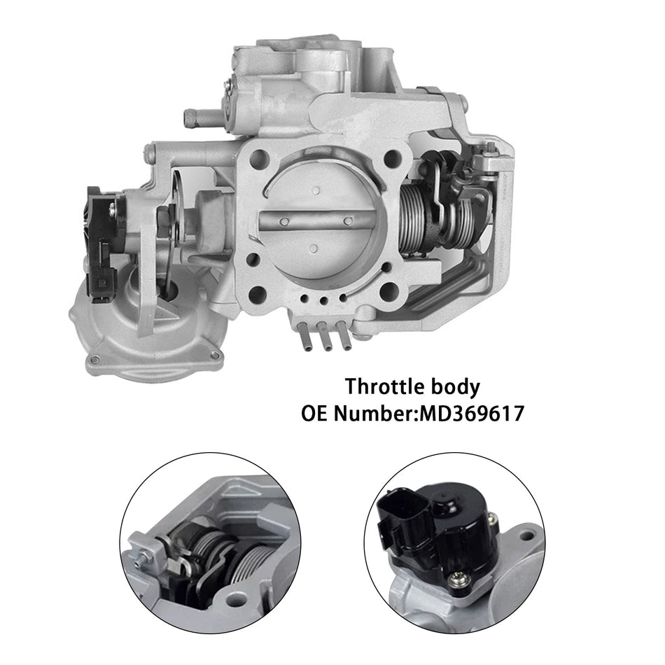 Drosselklappengehäuse MD369617 für Mitsubishi Pajero Montero V63 V73 6G72