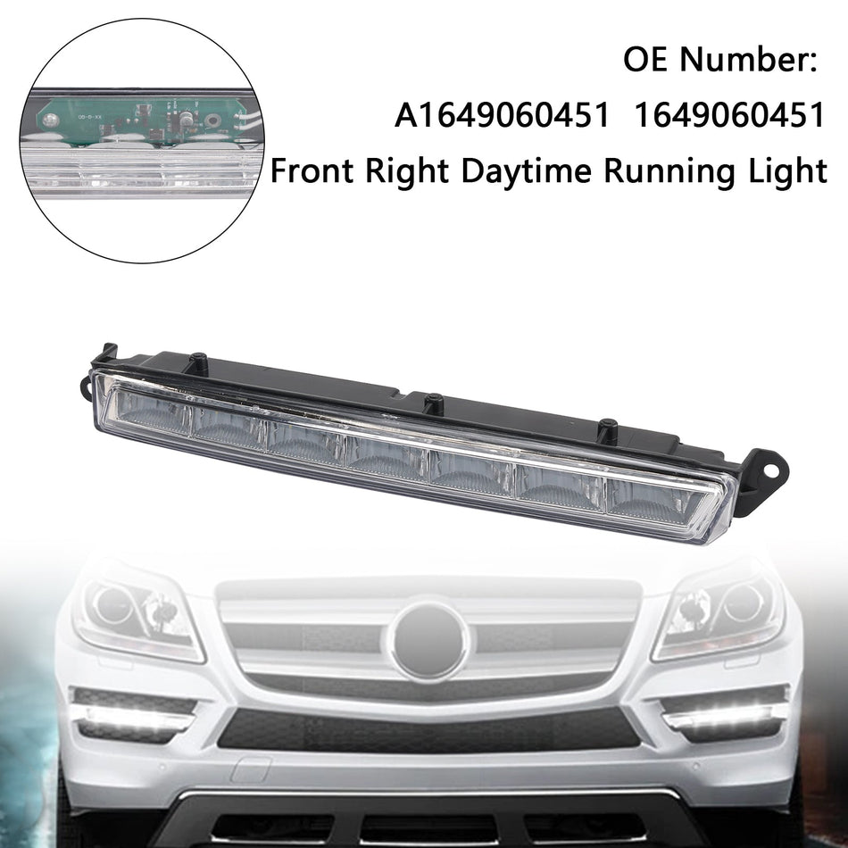 2007–2013 Mercedes-Benz X164 GL320 GL350 GL450 ML63 AMG X166 LED-Tagfahrlicht vorne rechts A1649060451