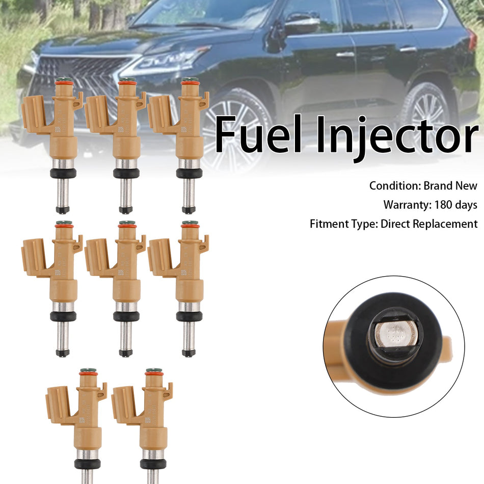 8PCS Kraftstoff Injektor 23250-0S020 Fit Toyota Tundra Sequoia 4,6 L 5,7 L 2008-2019