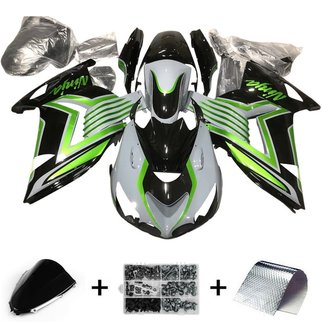 2012-2022 Kawasaki ZX14R ZZR1400 Einspritzverkleidungssatz Karosserie