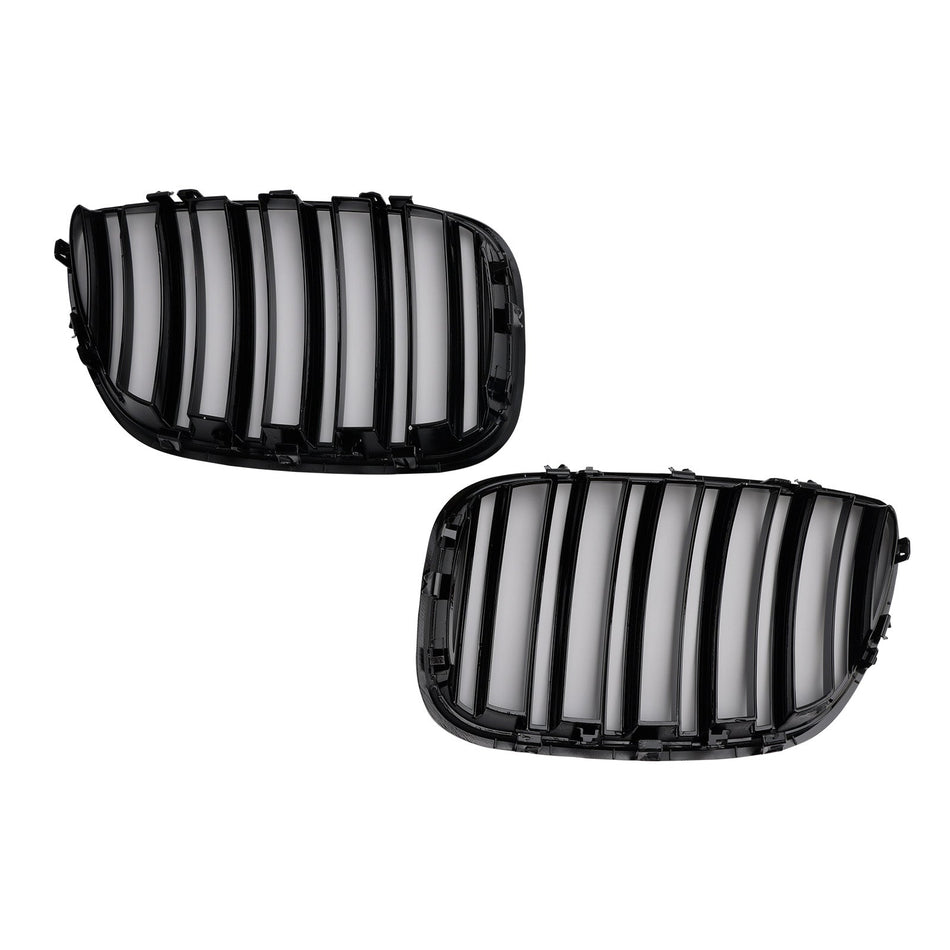 BMW X-Serie X5 E53 (2004–2006) Frontgrill mit Nierendesign, glänzend schwarz