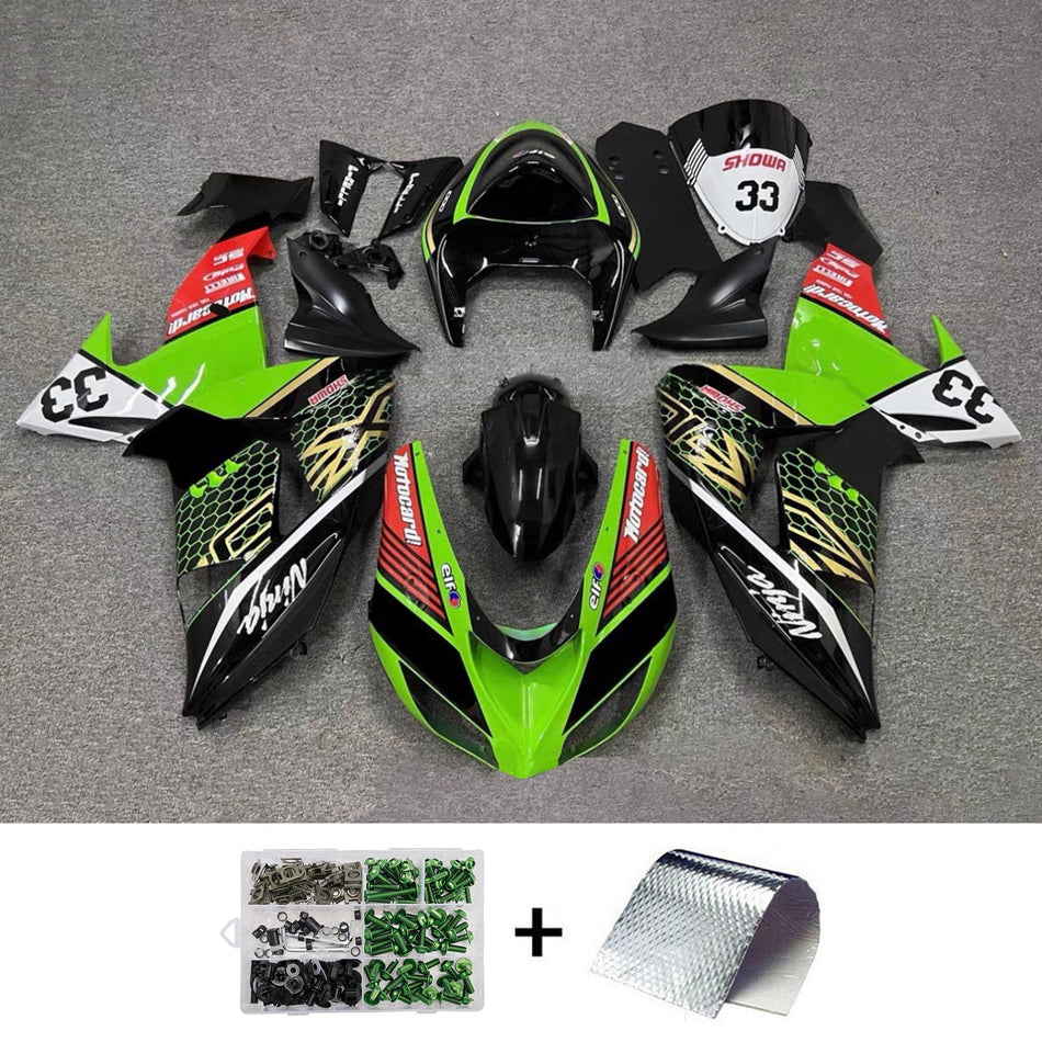 Verkleidungssatz aus ABS-Kunststoff, passend für Kawasaki ZX10R 2006-2007