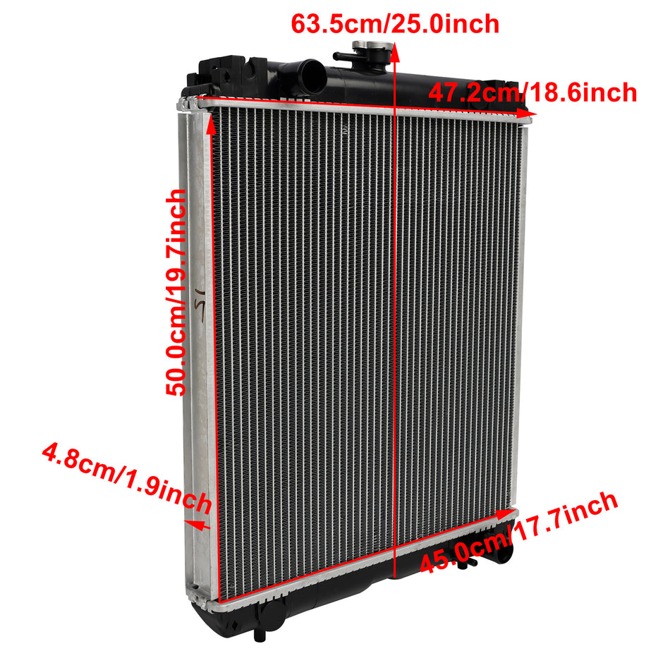 RD411-42300 Radiator For Kubota KX121-3S KX161-3 U50-3 U45-3ST U45-3 Excavator