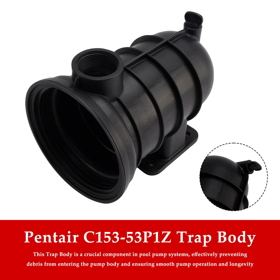 PKG 115-5"" Trap C153-53P1Z Trap Body für Pentair Sta-Rite DuraGlas
