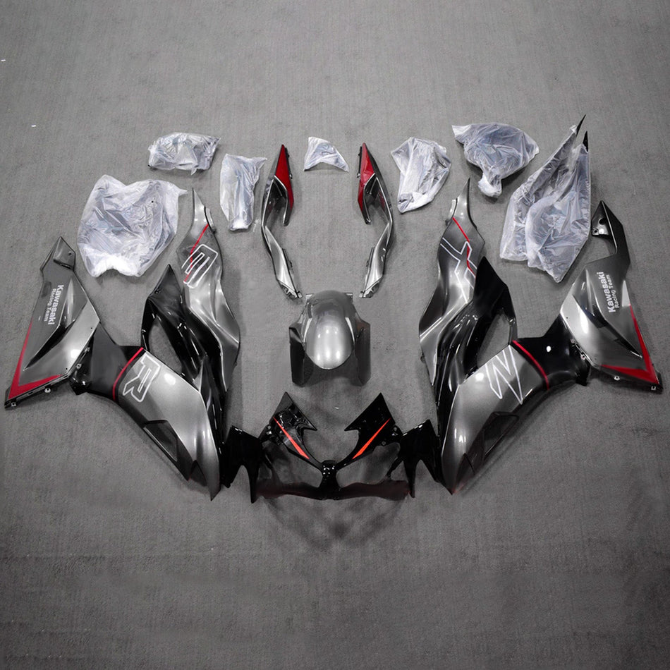 Verkleidungssatz aus ABS-Kunststoff, passend für Kawasaki ZX6R 2019-2023