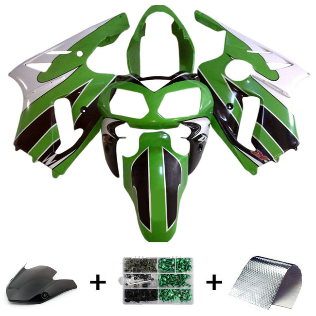 2002-2005 Kawasaki ZX12R Einspritzverkleidungssatz Karosserie Kunststoff ABS