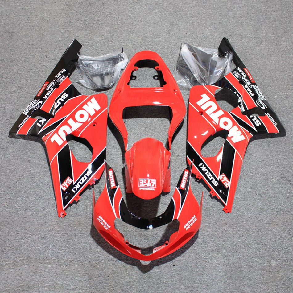 Verkleidungssatz für Suzuki GSXR600 (2001–2003) und GSXR750 (2000–2003) K1