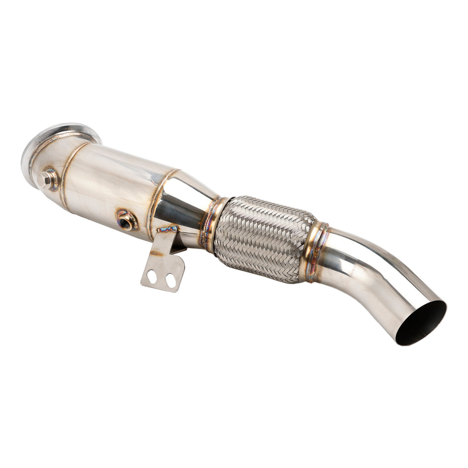 4.5″ Catless Downpipe aus Edelstahl für BMW B58 3.0L – F- & G-Serie 335i/340i (ab 2016)