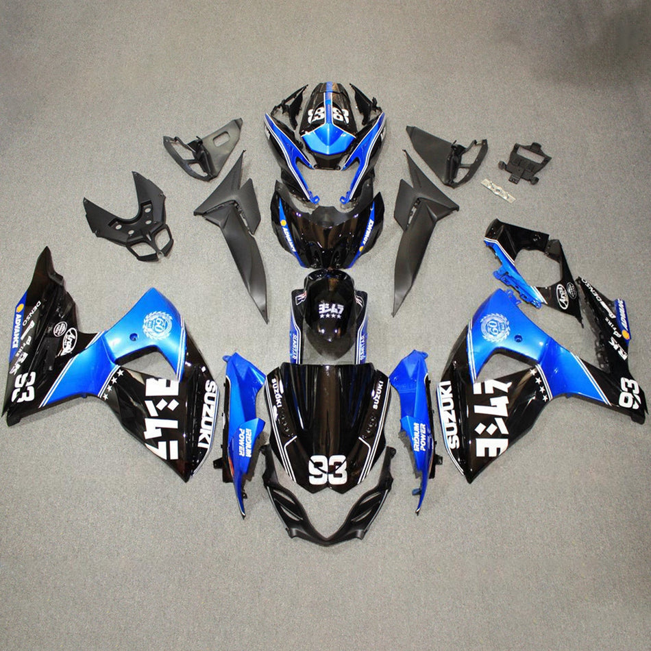 Verkleidungssatz aus ABS-Kunststoff für Suzuki GSXR1000 (2009–2016) K9