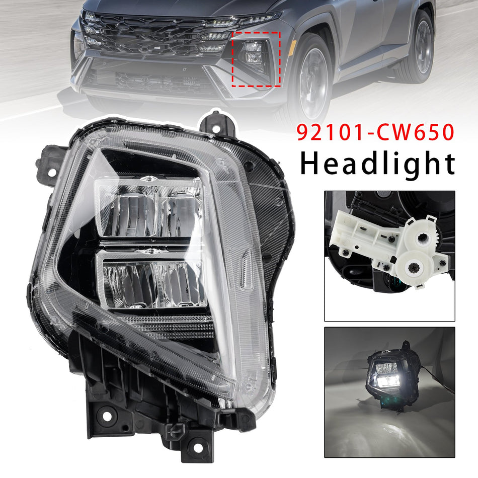 2025-2026 Hyundai Tucson Frontscheinwerfer links 92101-CW650