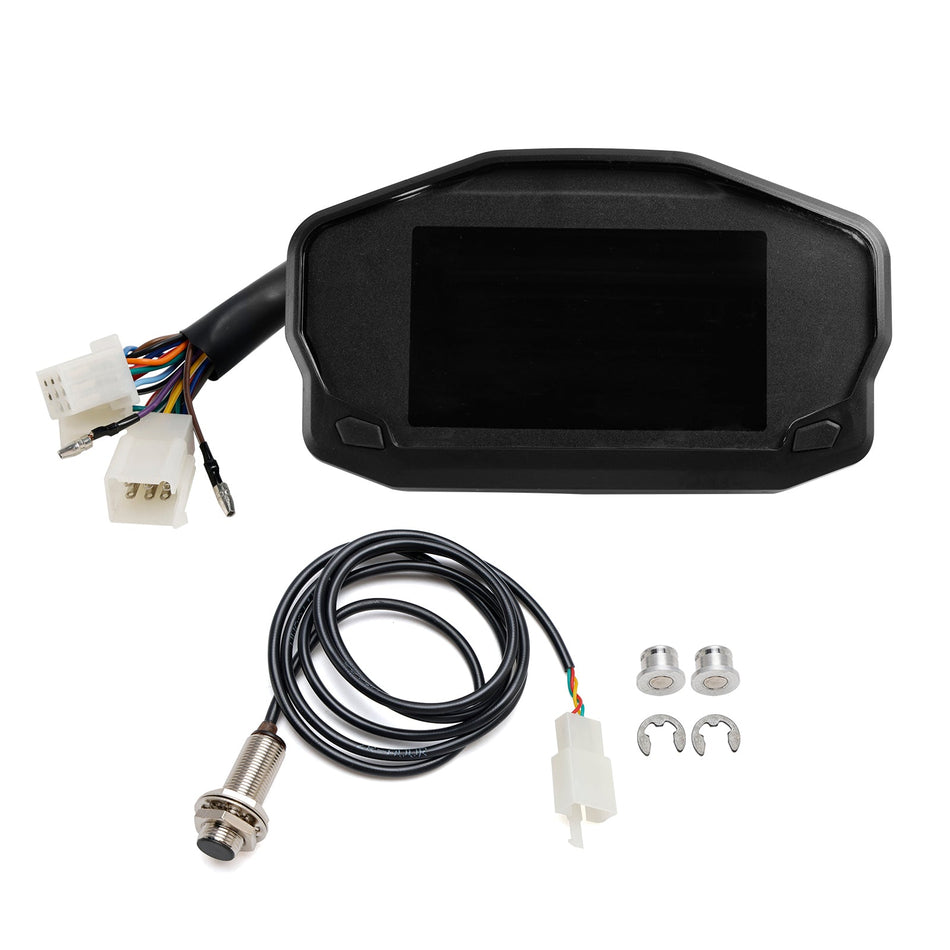 Hintergrundbeleuchtung Lcd Rpm Digital Display Kilometerzähler Universal Für Motorrad