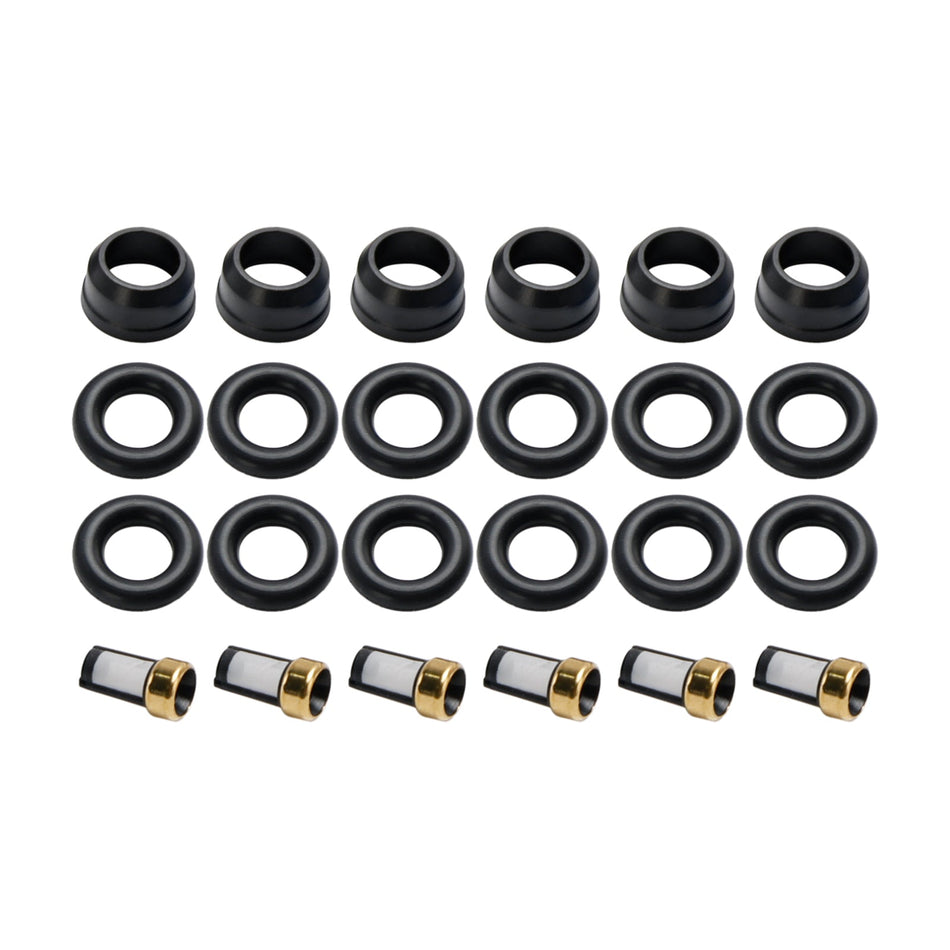 6PCS Kraftstoff Injektor Reparatur Kit O-Ringe FJ318 Fit Buick Fit Chevy Fit Pontiac