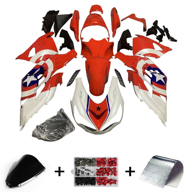 2012-2022 Kawasaki ZX14R ZZR1400 Einspritzverkleidungssatz Karosserie