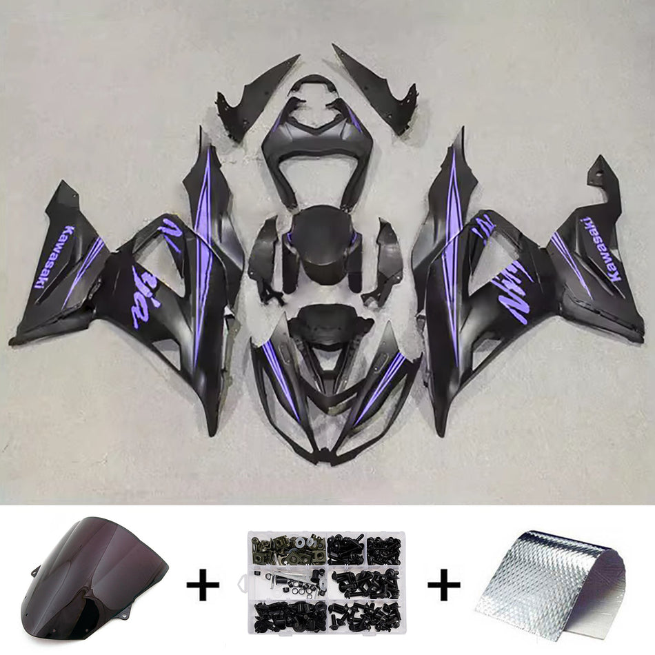 Verkleidungssatz aus ABS-Kunststoff, passend für Kawasaki ZX6R 636 (2013–2018)