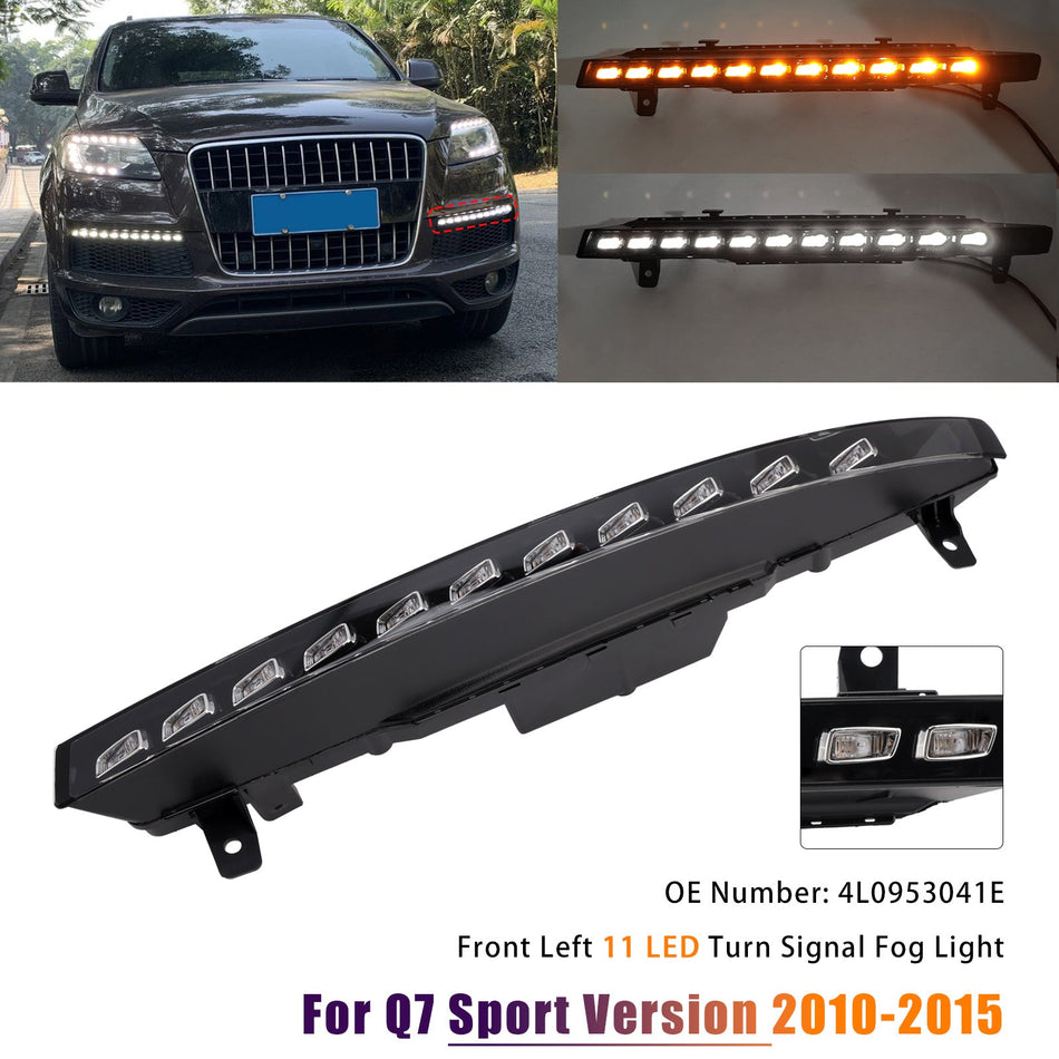 2010–2015 Audi Q7 Sport Version, vorderer linker 11-LED-Blinker/Nebelscheinwerfer, Teilenummer 4L0953041E