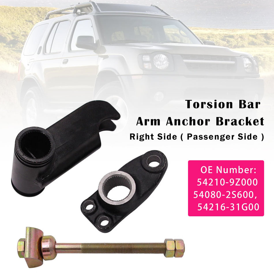 2001–2004 Nissan Xterra Frontier V6 Torsionsstab-Arm-Ankerhalterung rechts