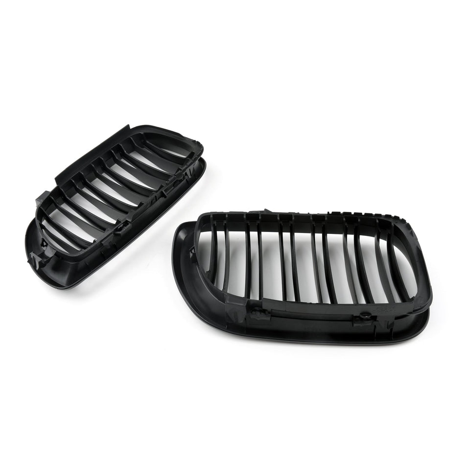 2002–2005 BMW E46 3 Series 4 Tür vorne Nieren Kühlergrill Haube Grill Mattschwarz