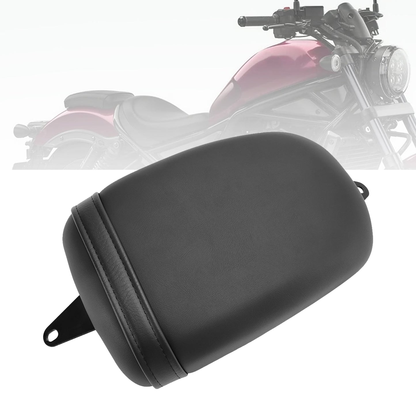 2021-2023 Honda Cmx1100 Cmx 1100 Rebel Schwarzes Beifahrersitzkissen hinten