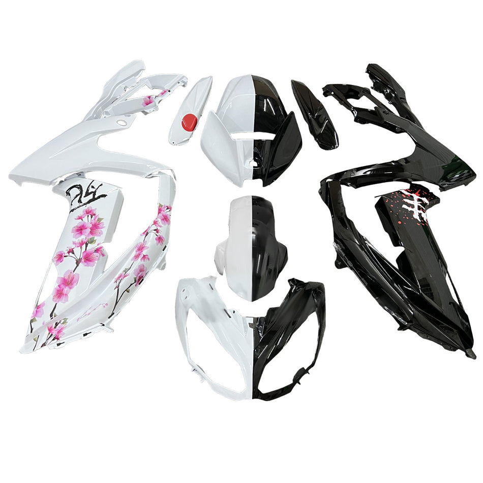 Injection Verkleidung Kit Karosserie Kunststoff ABS fit Für Kawasaki ER-6F Ninja650 2012-2016